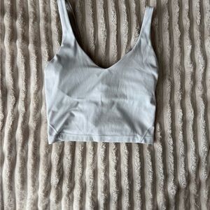 Lululemon Athletica Soft Gray Tank Top